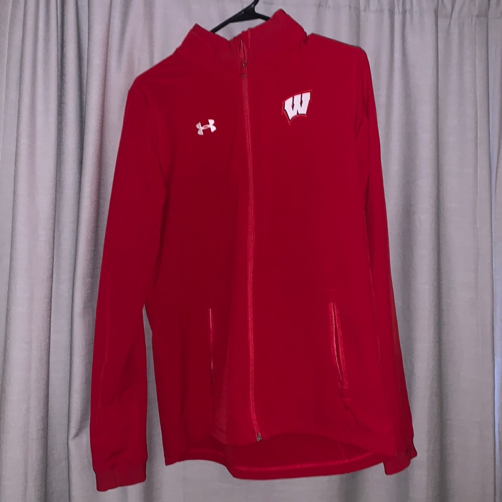 Wisconsin Badgers Light Underarmour Jacket
